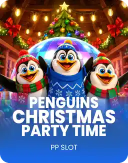 Penguins Christmas Party Time