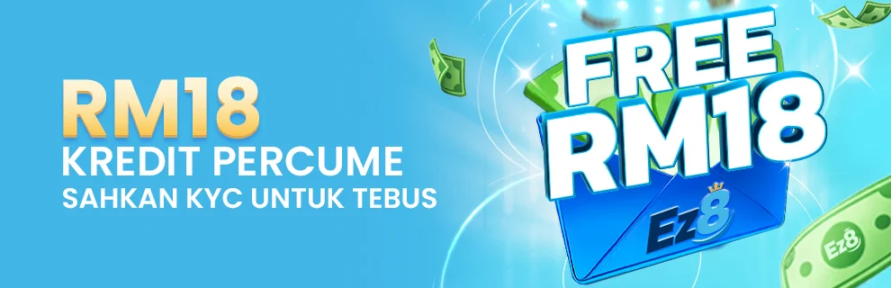RM18 Kredit Percuma